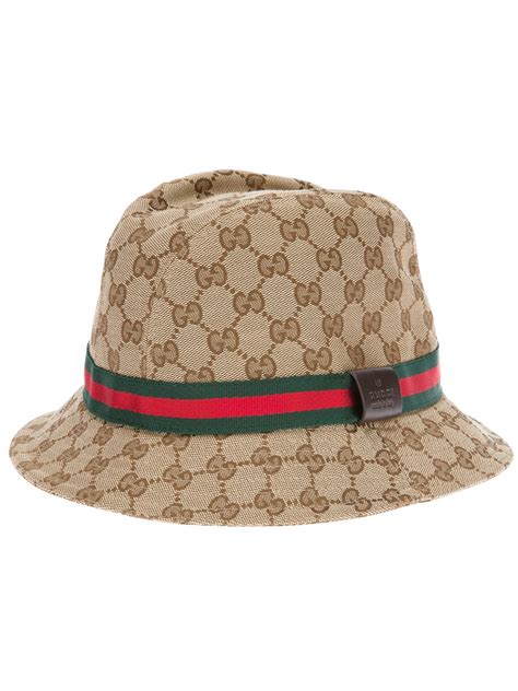 men gucci fedora l large|gucci fedora reversible hat.